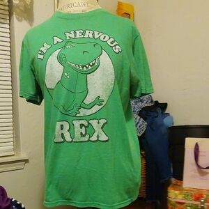 Disney Green T-Rex Short Sleeve Tee
